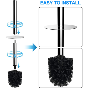 Premium Toilet Brush and Holder