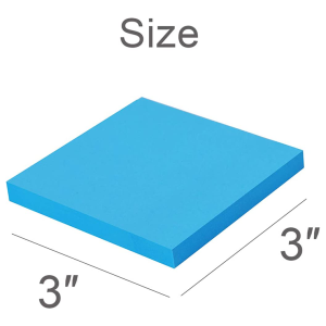 Sticky Notes 3x3 Inches