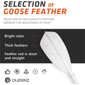 OLENNZ Badminton Birdies Shuttlecocks