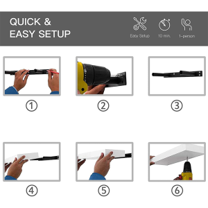 QEEIG Floating Shelves